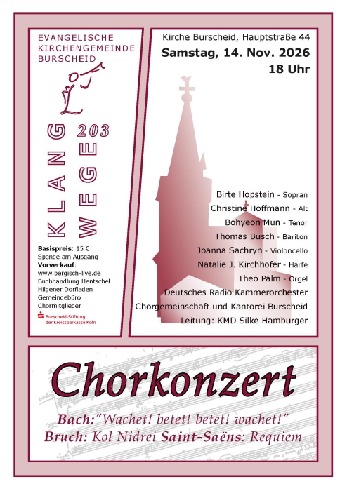 Abendmusik zum Chortreffen